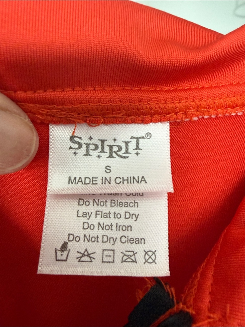 Spirit Orange Prisoner Jumpsuit Costume - Picture 5 of 8